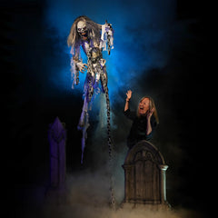 Floating Ghost Revenant UV Reactive Animatronic