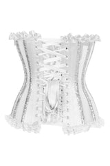 Top Drawer Steel Boned Sequin Underwire Bustier Corset