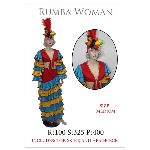 INTERNATIONAL- Rumba Women RENT- M