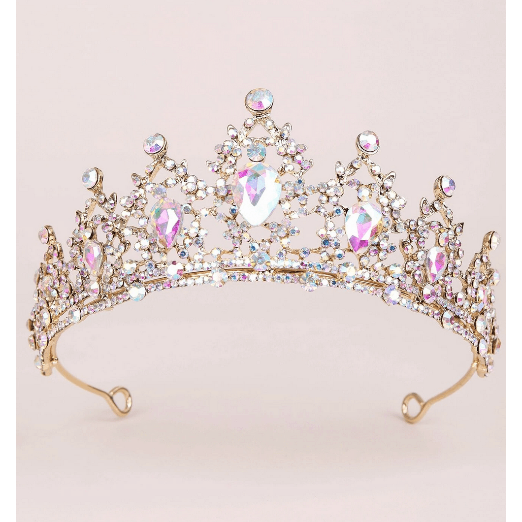 Iridescent Gold Tiara