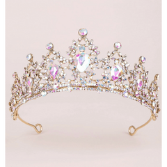 Iridescent Gold Tiara