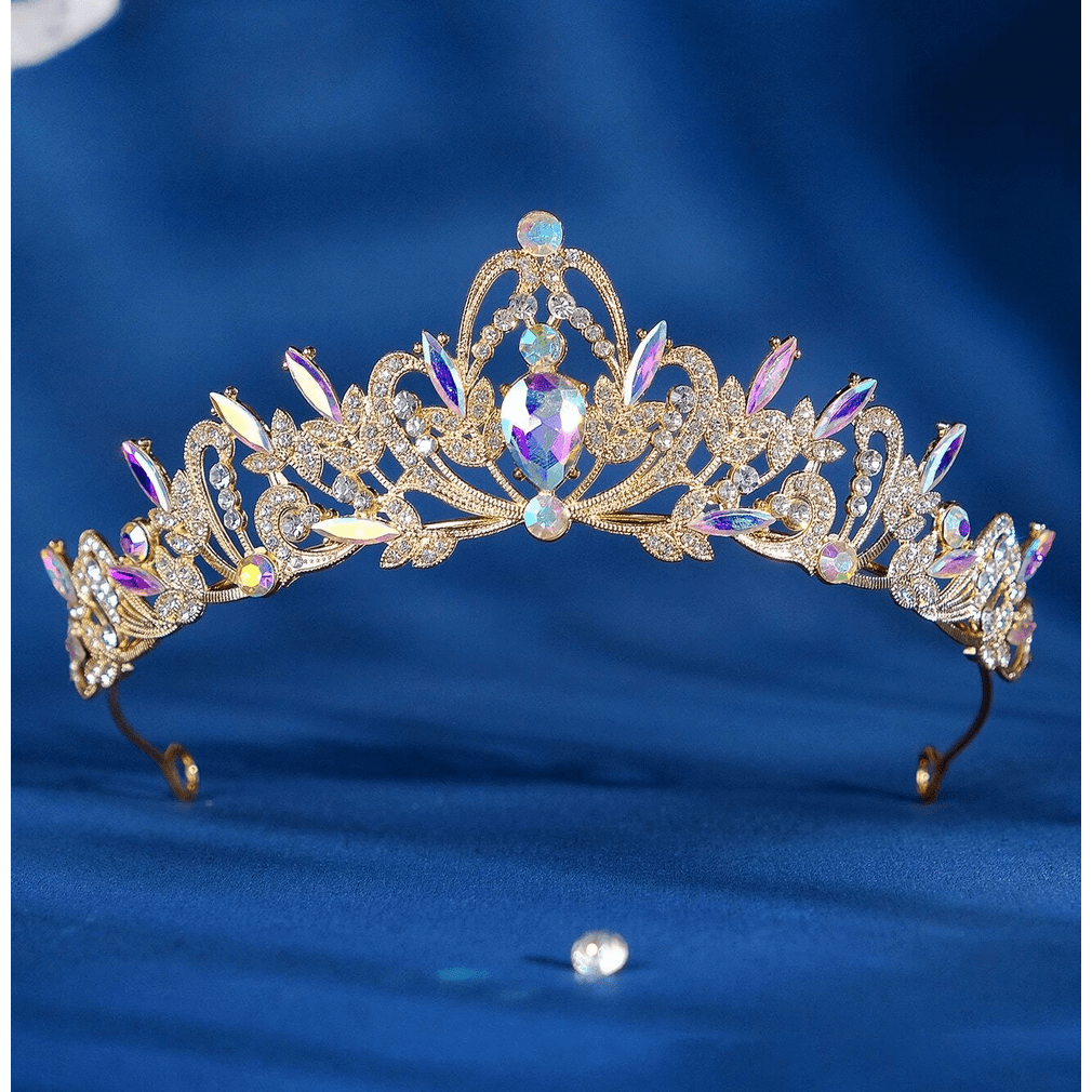 Iridescent Gold Tiara