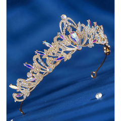 Iridescent Gold Tiara