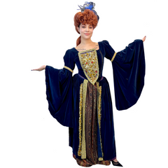 Medieval Elegant Queen Women's Adult Costume
