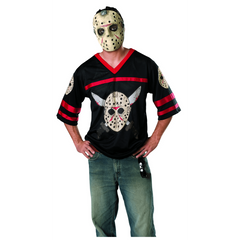 Jason Voorhees Adult Hockey Jersey & Mask