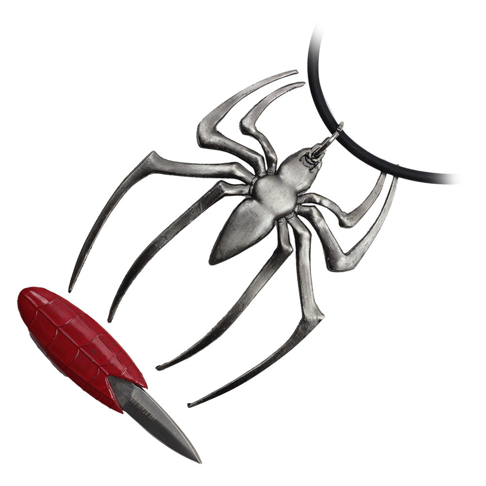 Spider Knife Necklace