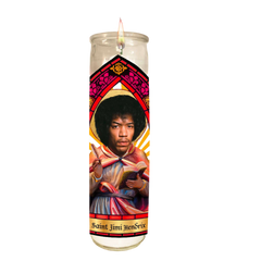 Jimi Hendrix Prayer Candle