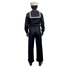 Production Quality US Navy Black Cracker Jack Adult Uniform