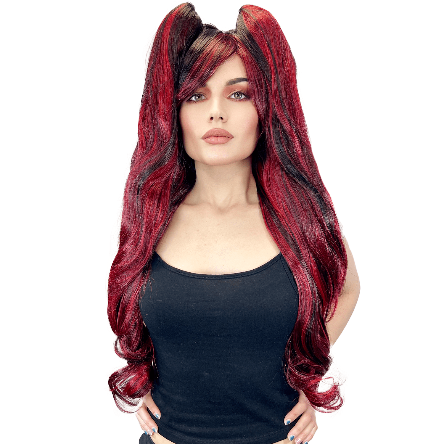 Joi Anime Cosplay Bouncy Curl Wig