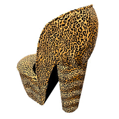 Cheetah Print Shoe Chair