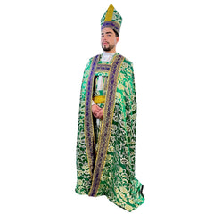 Deluxe Pope Green and Gold Adult Standard Costume