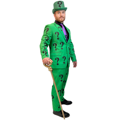 Ultimate Riddle Me This Riddler Adult Costume