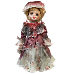 Spiked Dress Porcelain Doll - Morgue Collection