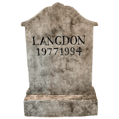 Langdon Handmade Tombstone