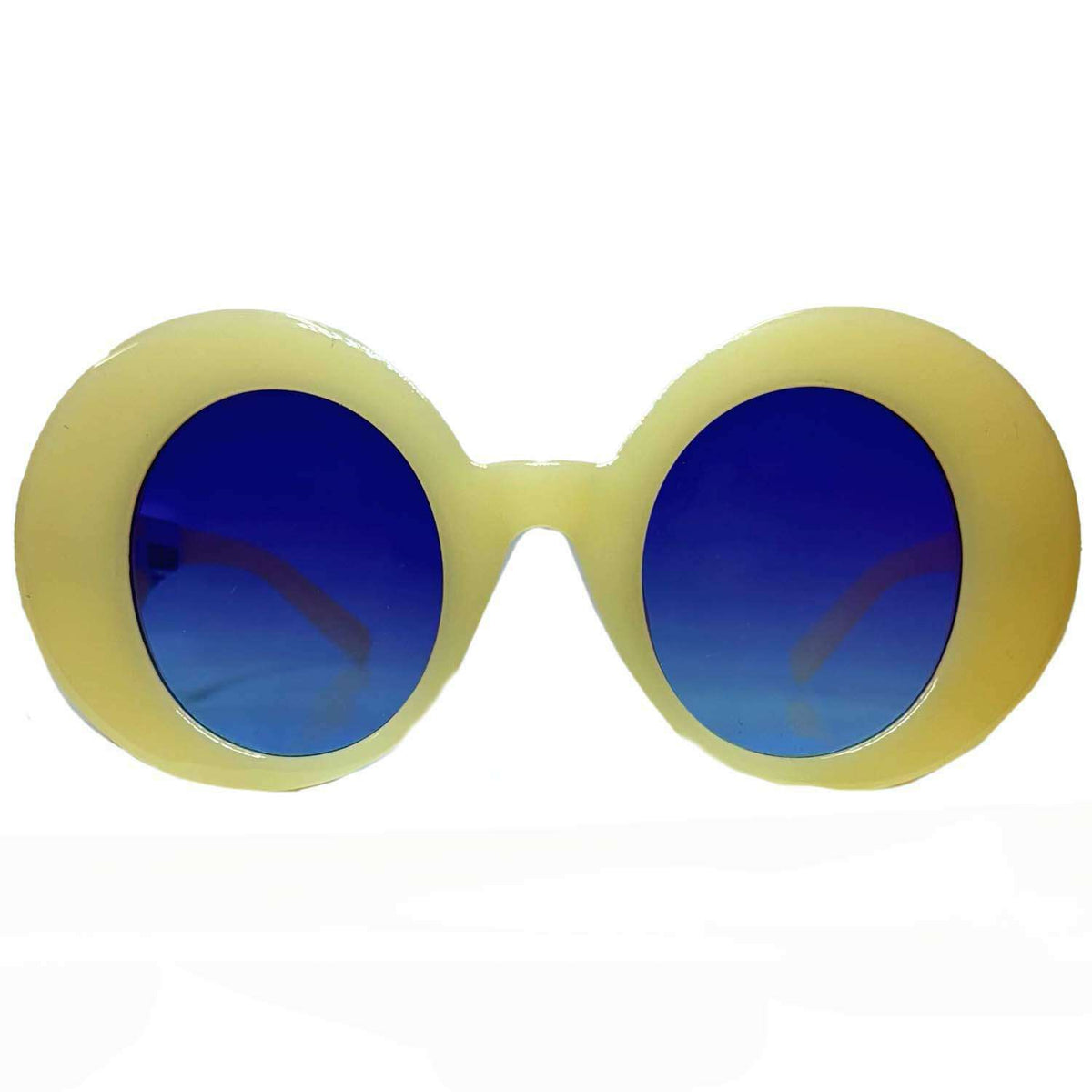 Large Round Retro Sunglasses