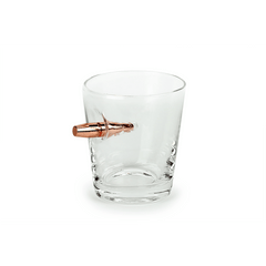 Last Man Standing Bullet Through Shot Glass