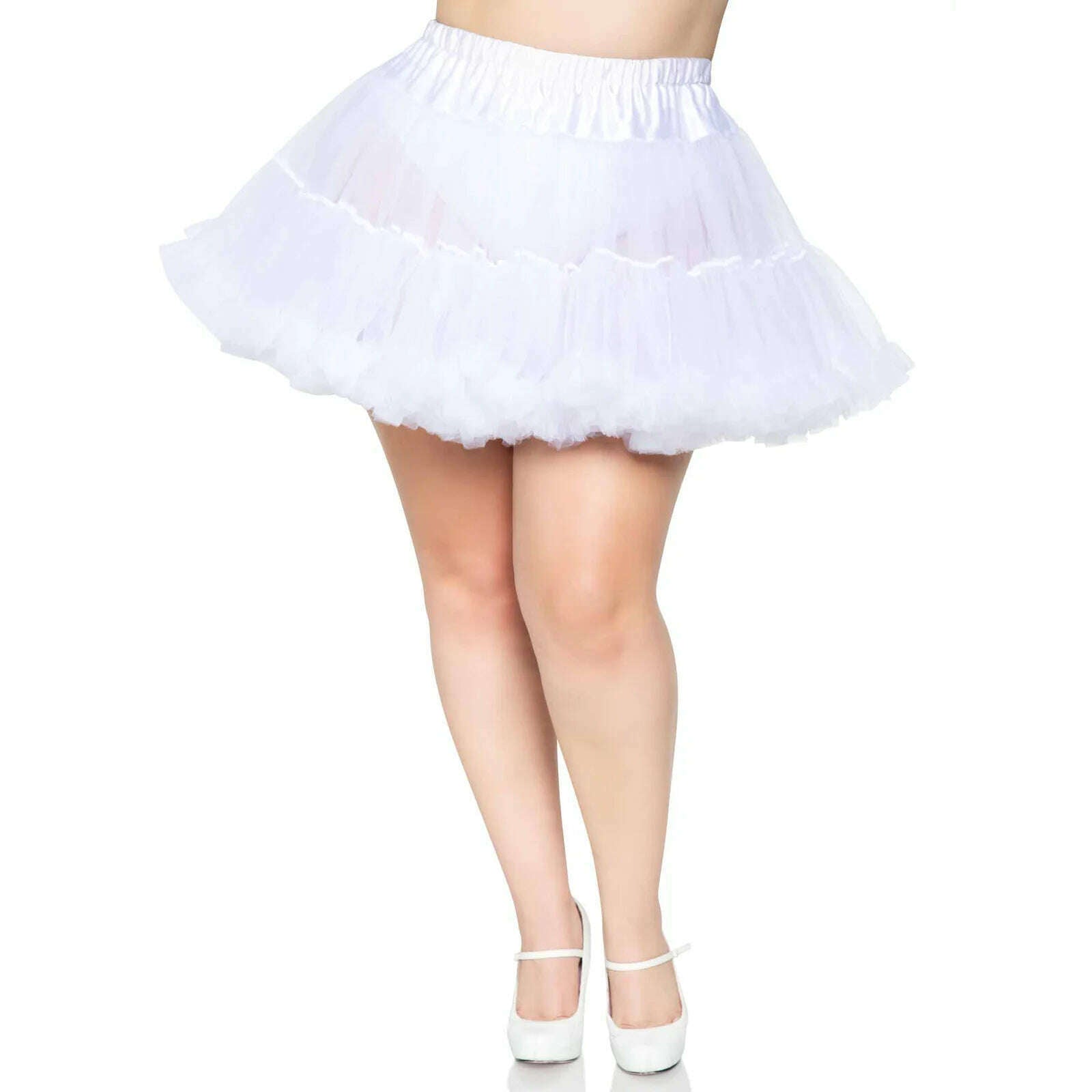 Layered Tulle Petticoat Skirt