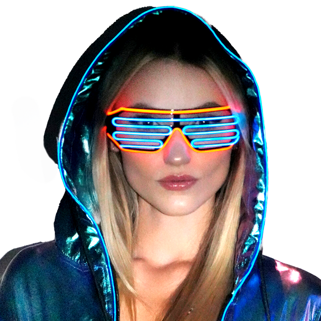 led rave goggles LED Flash Shutter Rave Glasses – AbracadabraNYC
