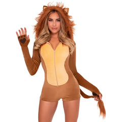 Comfy Lion Adult Pajama Costume