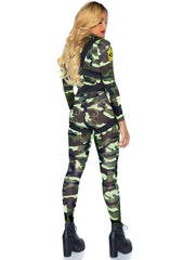 Pretty Paratrooper Camouflage Women's Costume