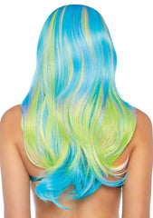 27" Mystic Hue Multi Color Long Wavy Wig