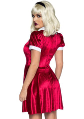 Spellbinding Witch Red Dress Adult Costume