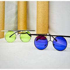 Lennon Straight Metal Bar Sunglasses