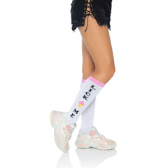 Lick Me Knee High Socks