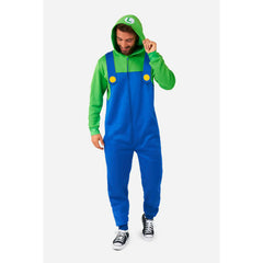 OppoSuits Luigi Onesie Deluxe Adult Costume