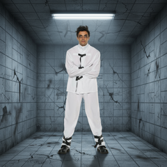 Madness Straight Jacket Adult Costume