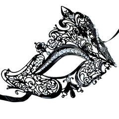 Fleur De Lis Laser Cut Venetian Mask