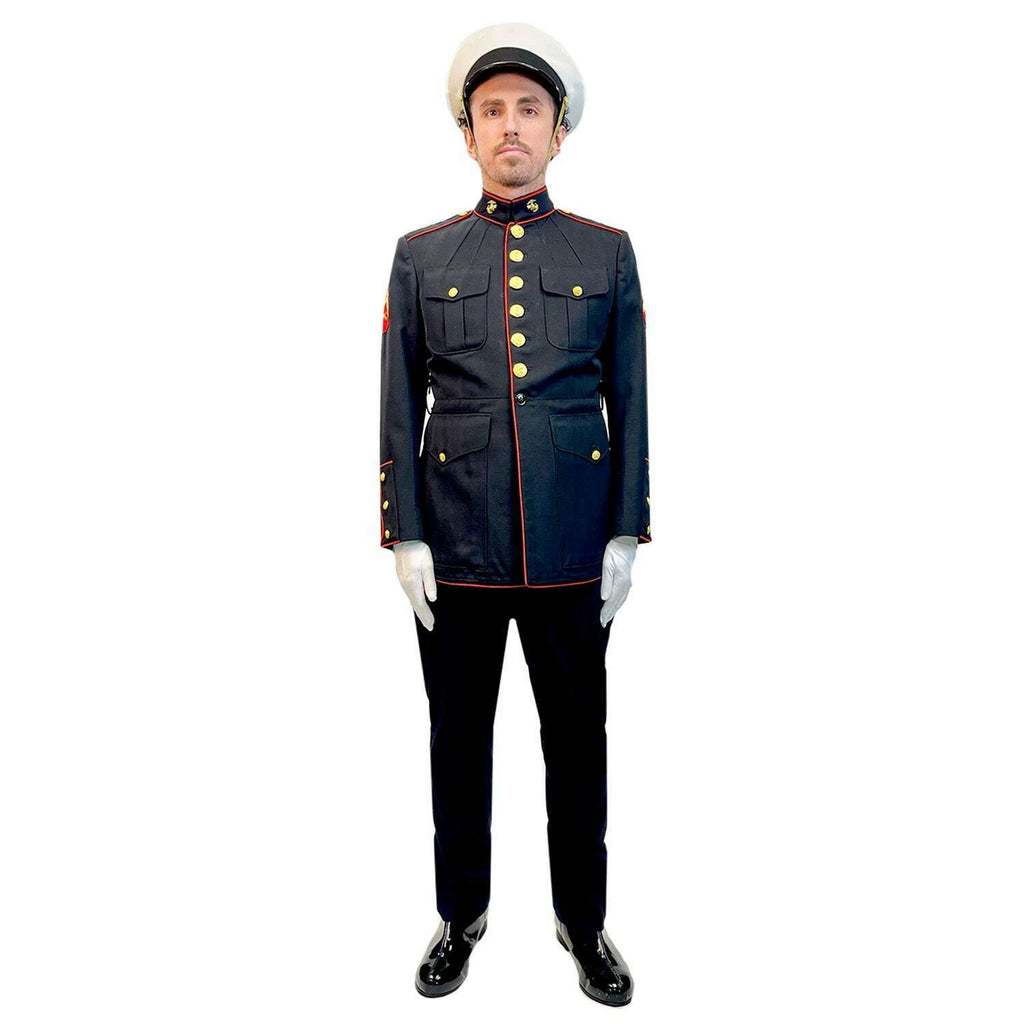 Marine Dress Blues Uniform Adult Costume Buy / Medium Marine Dress Blues Uniform Adult Costume Buy / Medium