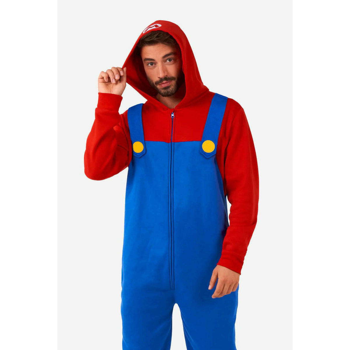 Mario Onesie Adult Costume