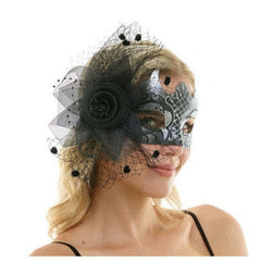 Martina Veil Fascinator Mask