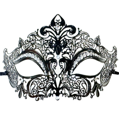 Fleur De Lis Laser Cut Venetian Mask