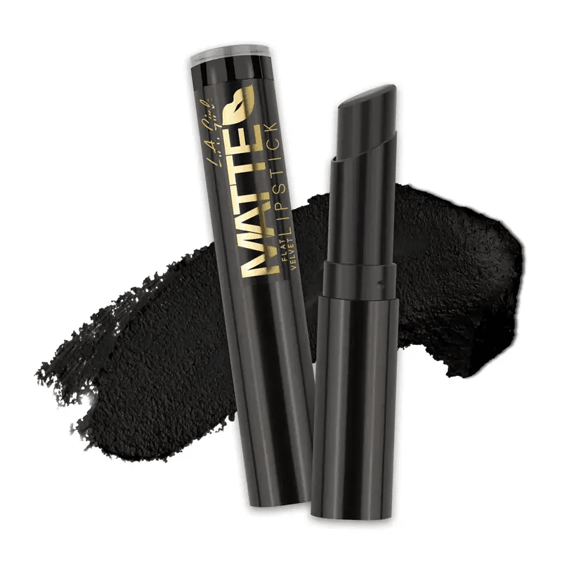 Matte Black Velvet Lipstick