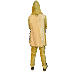 Medieval Gold Warrior Men's Costume