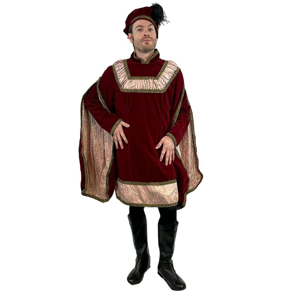 Medieval Merchant Man Adult Costume – AbracadabraNYC Medieval Merchant Man Adult Costume – AbracadabraNYC