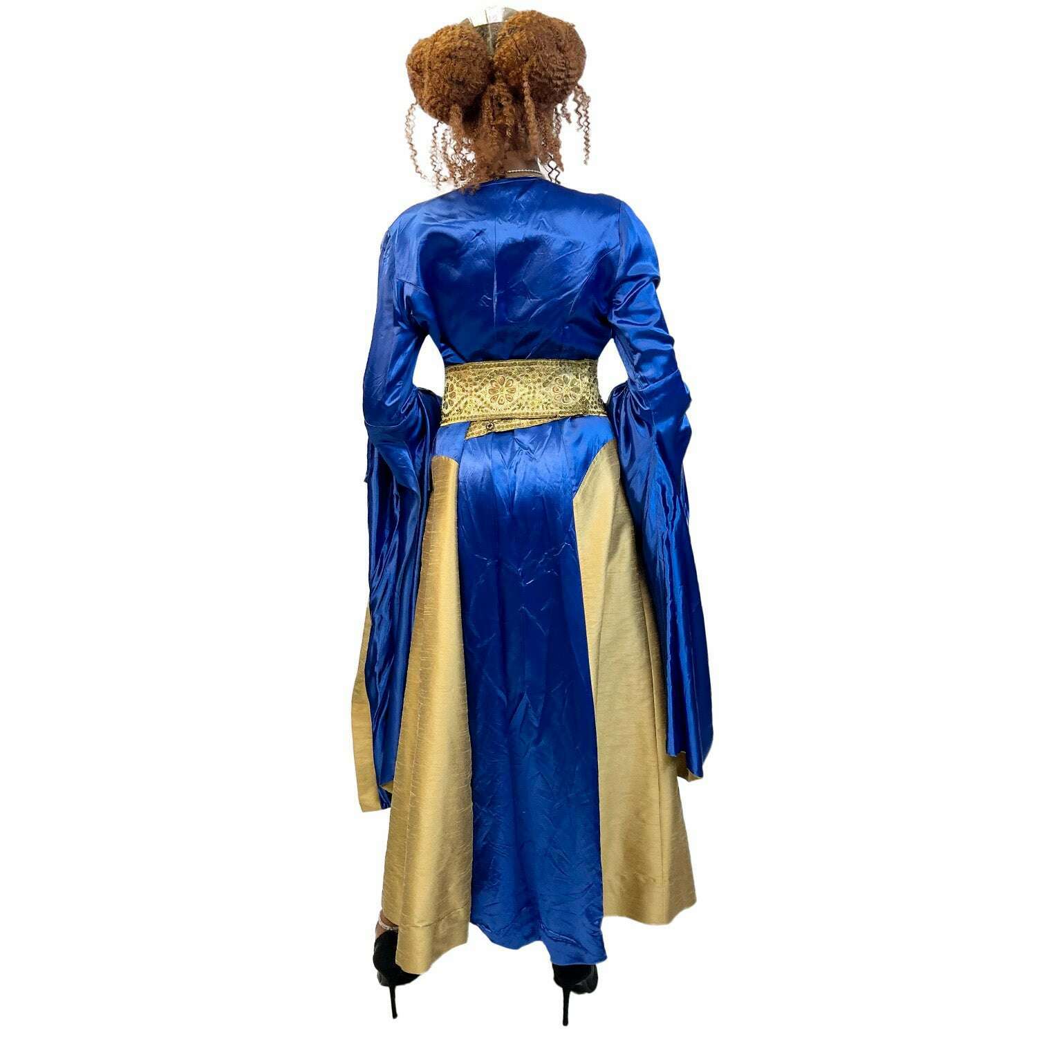 Medieval Royal Blue & Gold Queen Women's Costume AbracadabraNYC Medieval Royal Blue & Gold Queen Women's Costume AbracadabraNYC