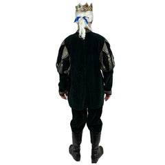 Medieval Ruler Royal Green Adult Costume