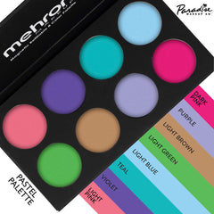 Mehron Paradise 8 Color Water Activated Palettes