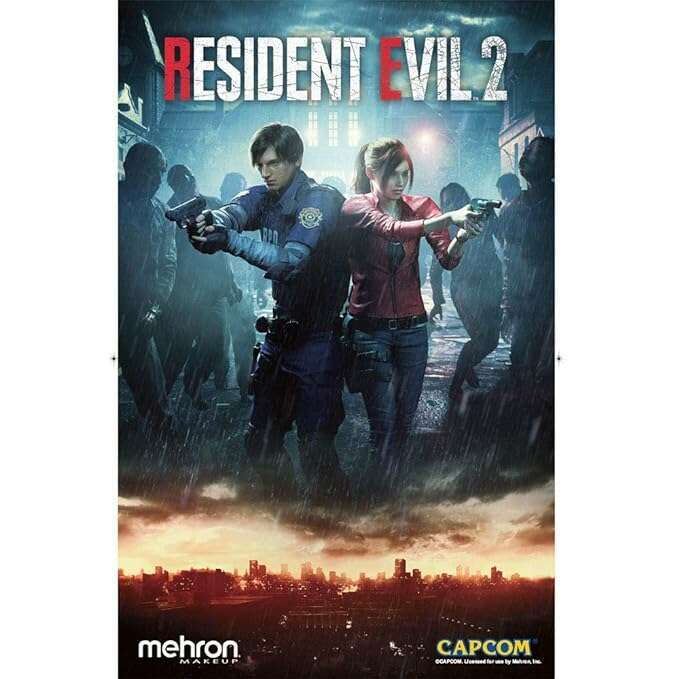 Mehron Resident Evil 2 Zombie Pro Kit