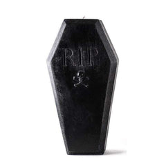 Melting Coffin Skeleton Candle