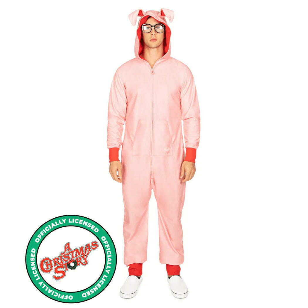 Men's Christmas Story Bunny Jumpsuit