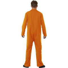 Men's Orange Prisoner Jumpsuit