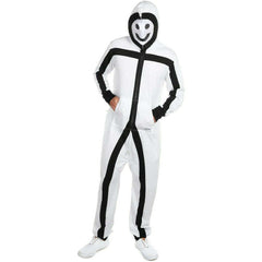 Men's Stick Figure Costume