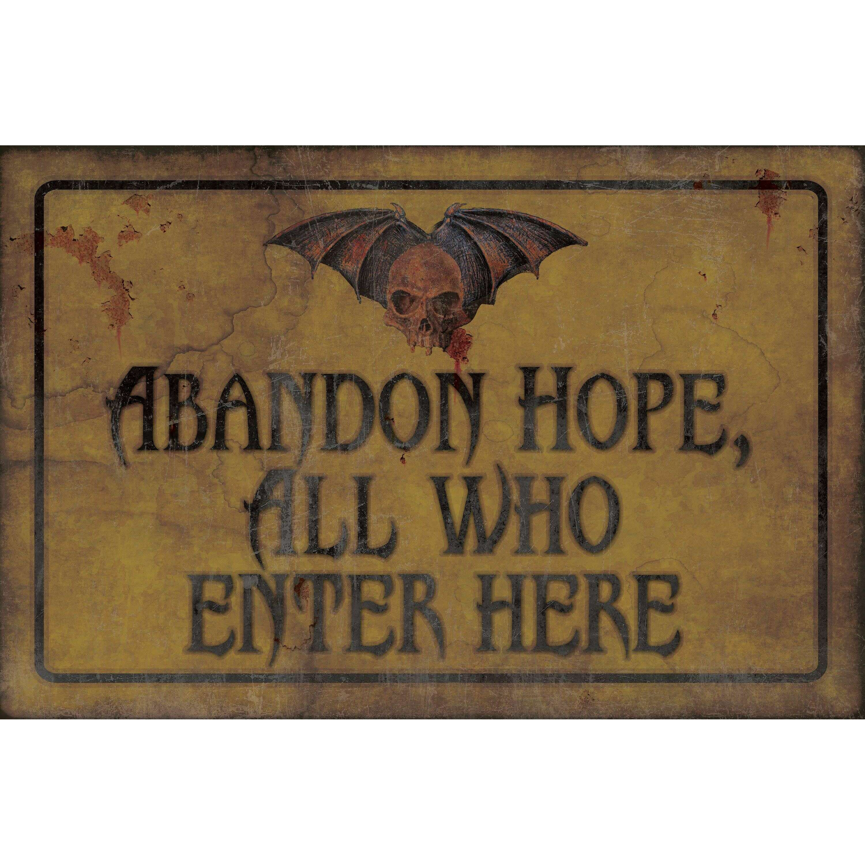 Metal Horror Signs β AbracadabraNYC