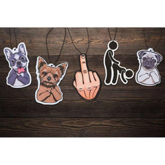 Middle Finger Funny Air Freshener