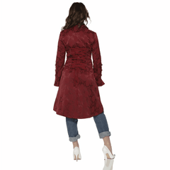 Military Style Brocade Women's Pirate Coat