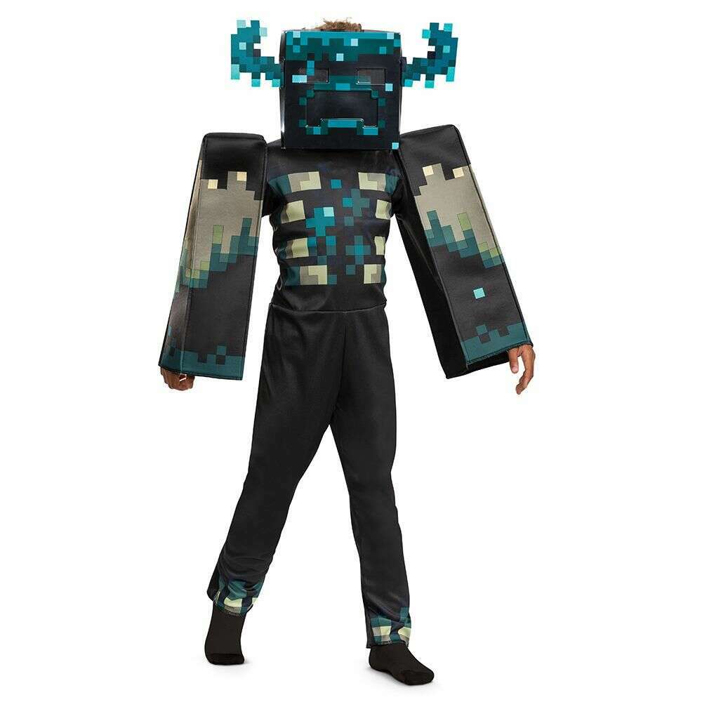 Minecraft: Deluxe Warden Child Costume